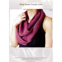 (AYX 2423 Shiny Fusion Crochet Cowl)